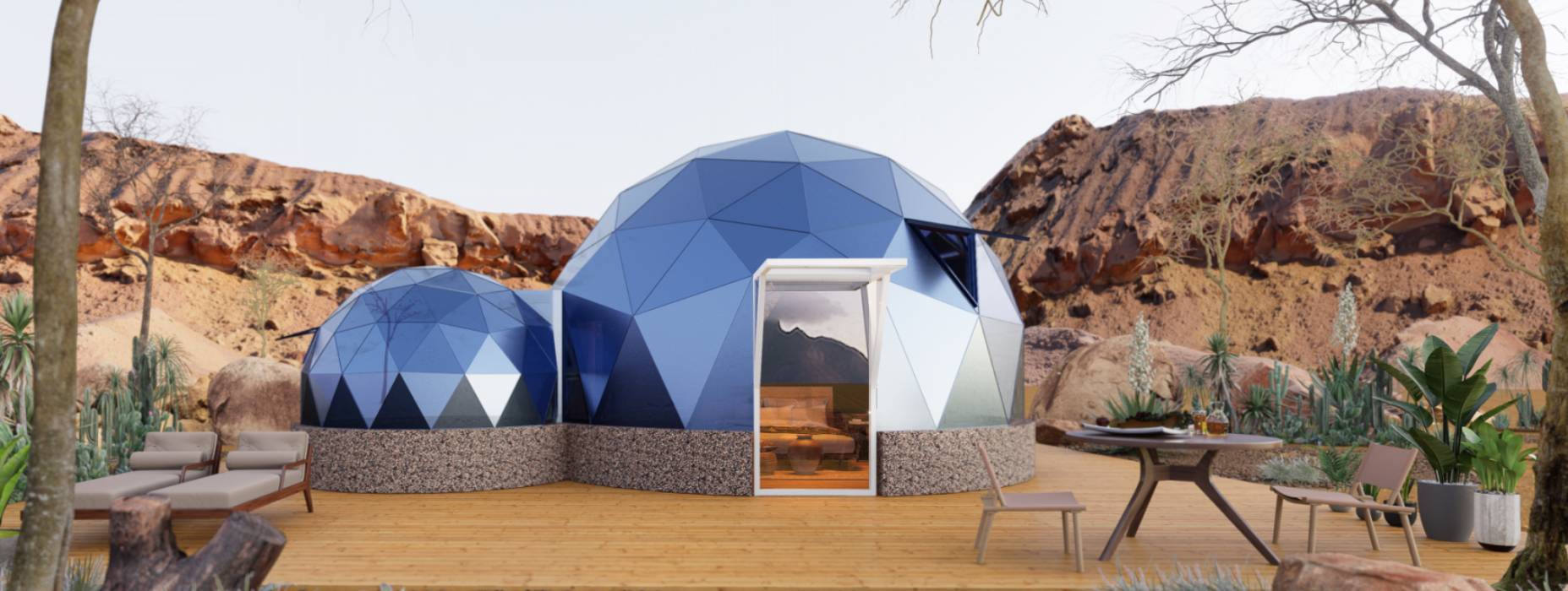 金昌球形智能光伏玻璃星空房